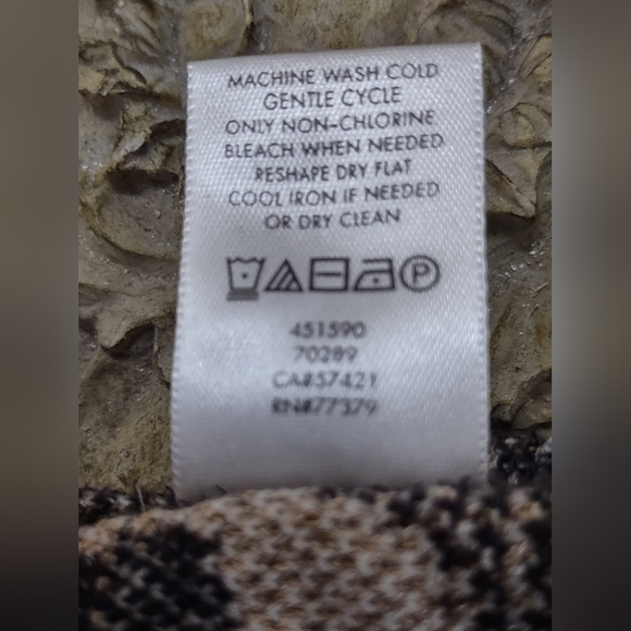 Ann Taylor Cardigan (Long)--Animal Print **" - Picture 3 of 5